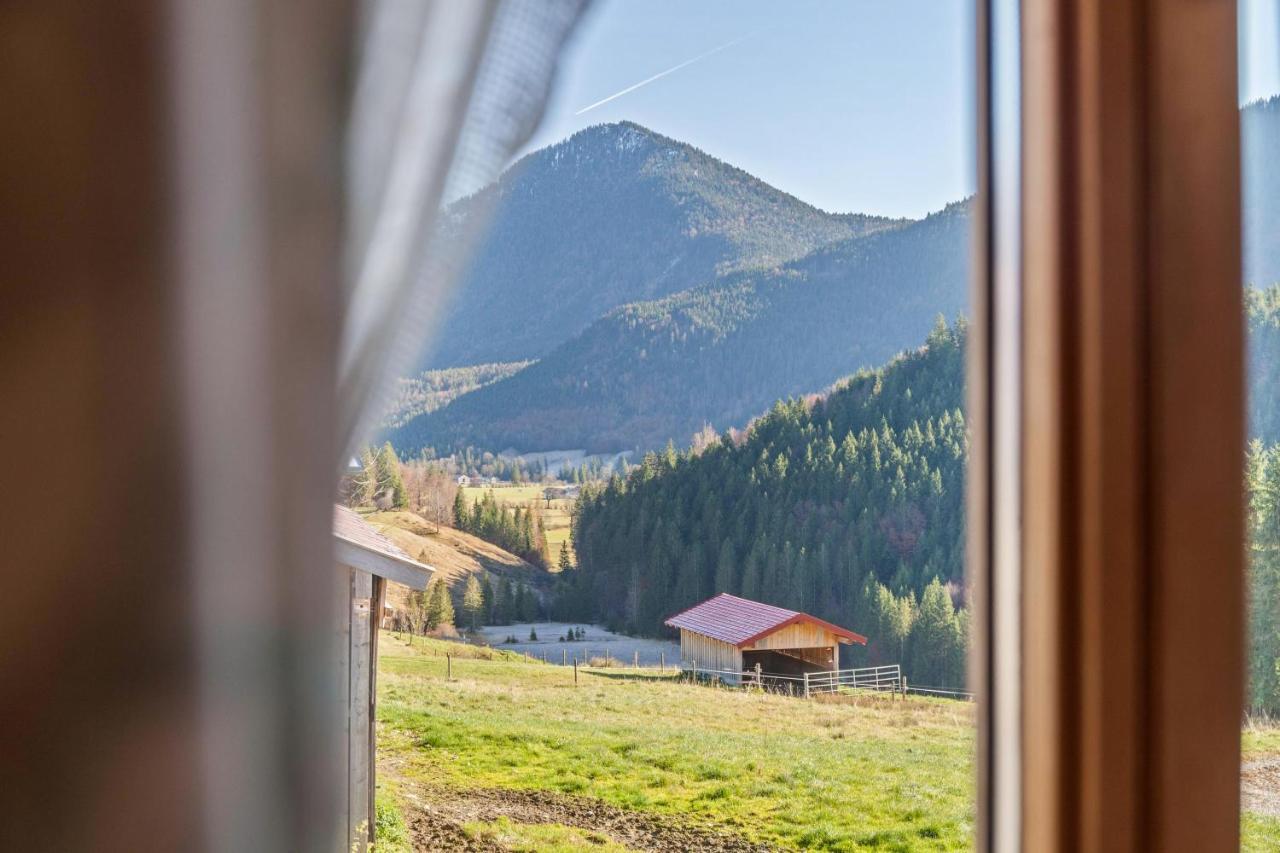 Ferienwohnung Guffertblick Jachenau Exteriér fotografie