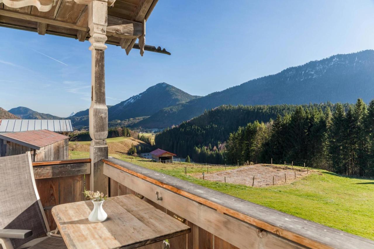 Ferienwohnung Guffertblick Jachenau Exteriér fotografie
